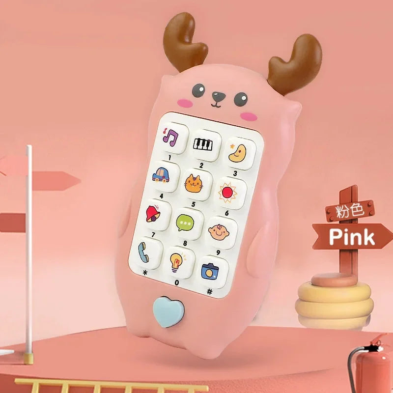Baby Phone Bilingual Music Toy – Early Learning & Teether