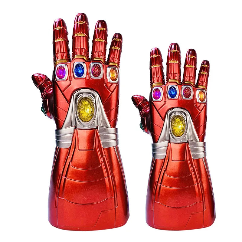 Marvel Iron Man LED Light Gloves Thanos Gauntlet Hero Thor Captain America Kids Toy