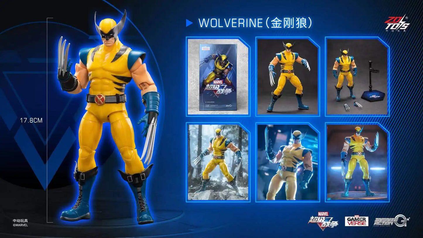Deadpool & Wolverine Action Figures – ZD Cartoon Toy
