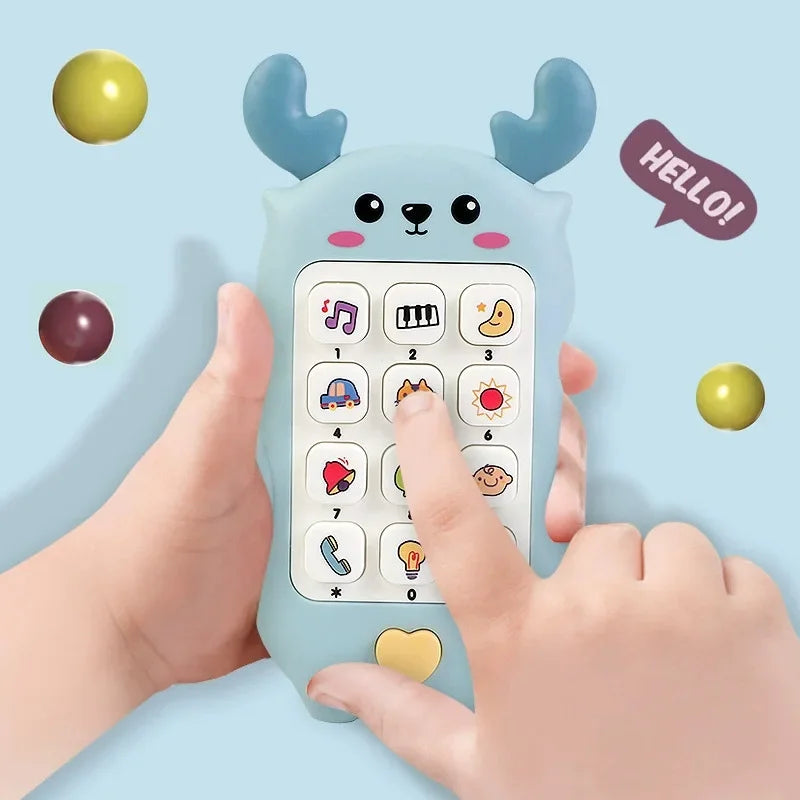 Baby Phone Bilingual Music Toy – Early Learning & Teether