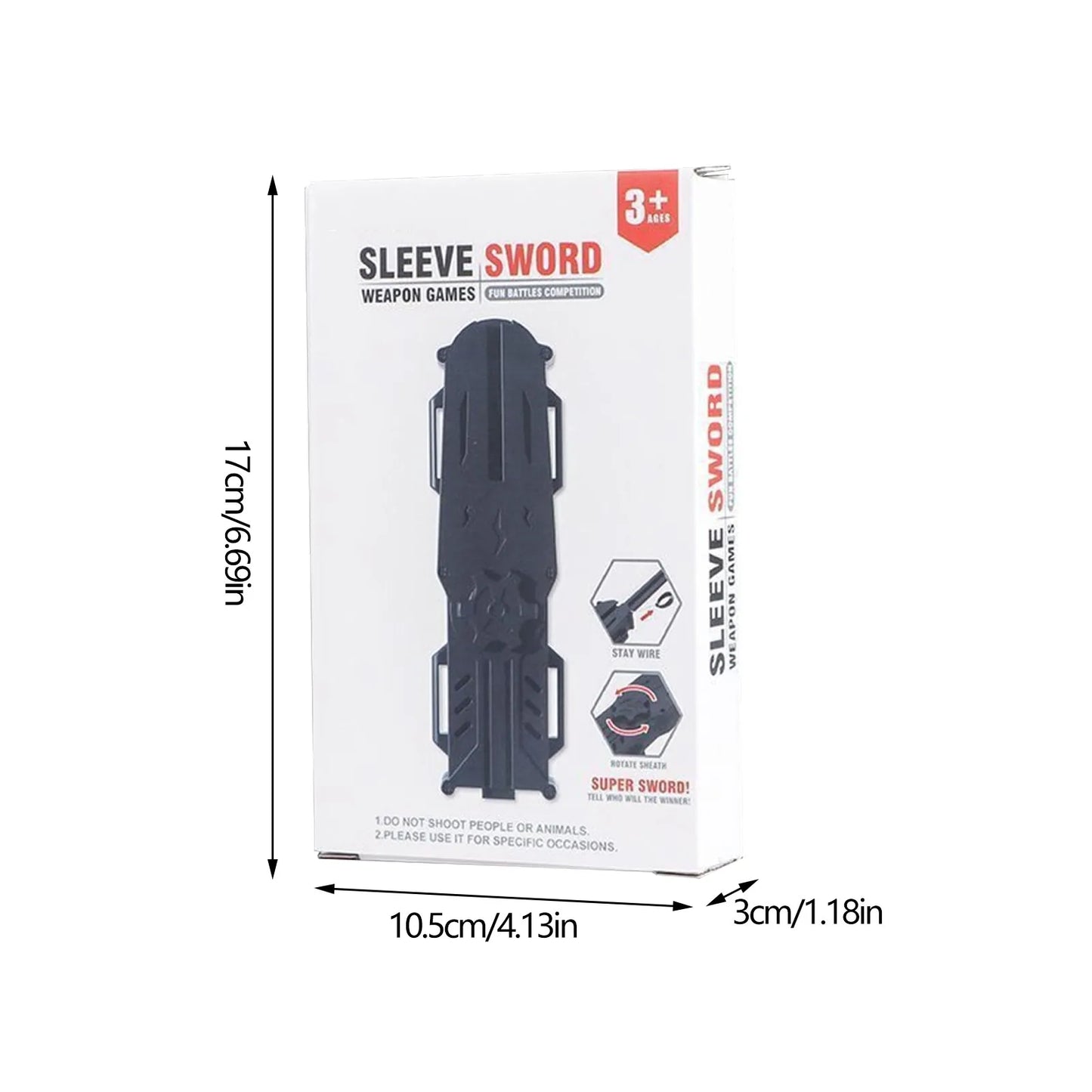 telescopic folding hidden blade weapon toy