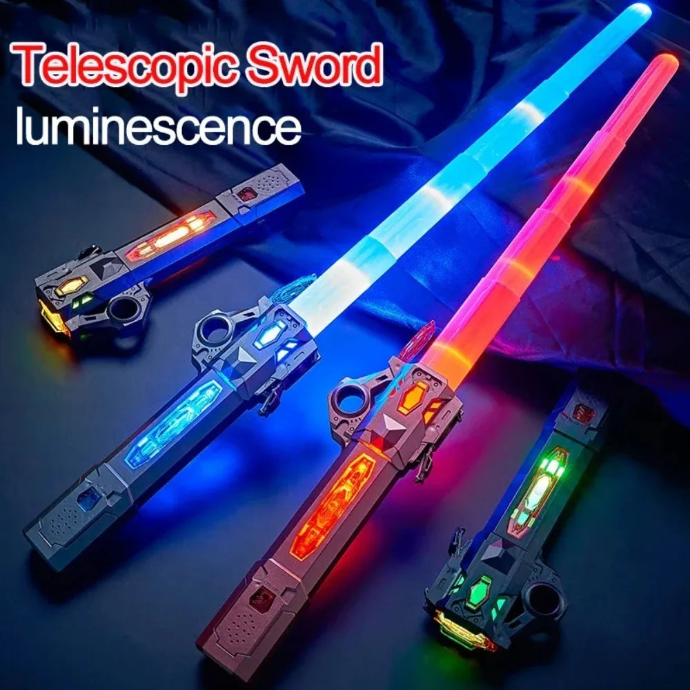 2-in-1 Glowing Music Sword – Light Toy for Kids