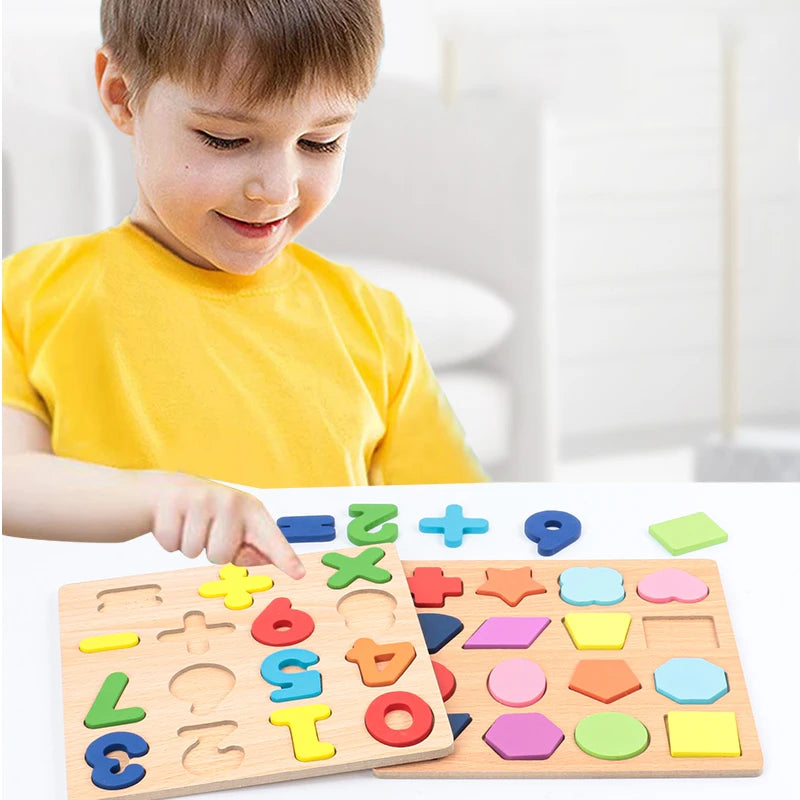 Children's Alphabet Numbers Educational Game Toy