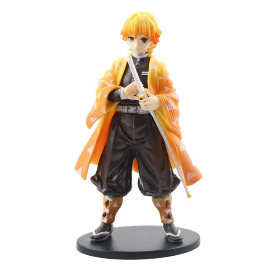 Demon Slayer Action Figure Toy Set - Tanjirou, Zenitsu & Nezuko