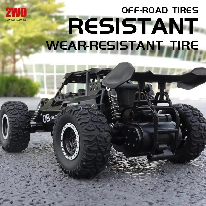 Remote Control RC Off-Road High Speed Truck and LED Light Children's Toy