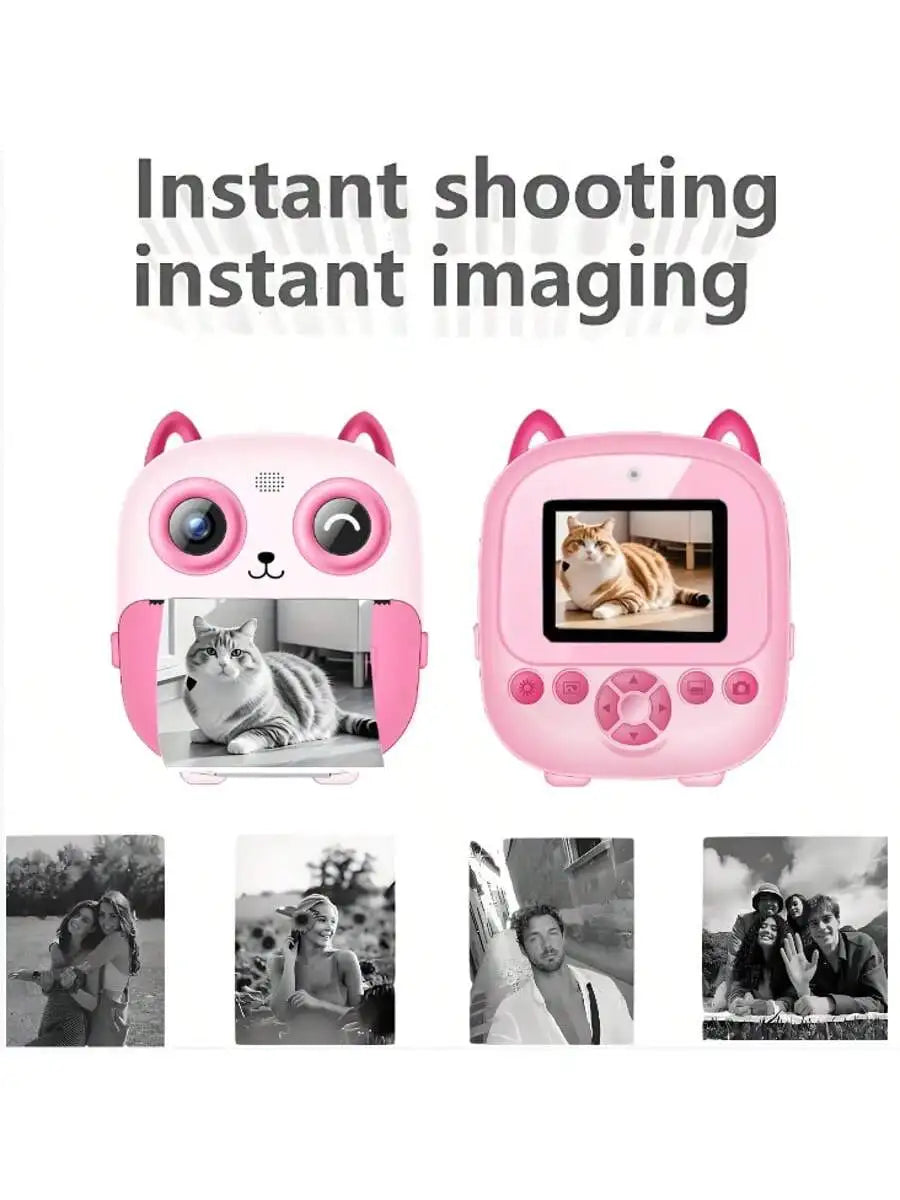 Kids Instant Camera – Photo & Video Print Toy