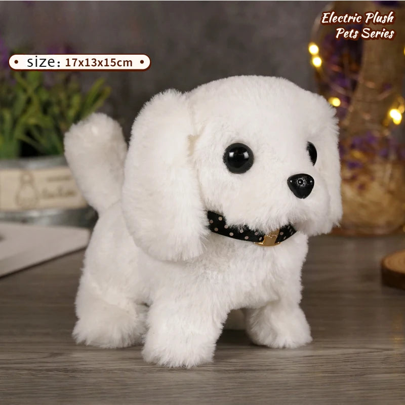 Interactive Electronic Walking Puppy Toy – Plush Dog for Kids