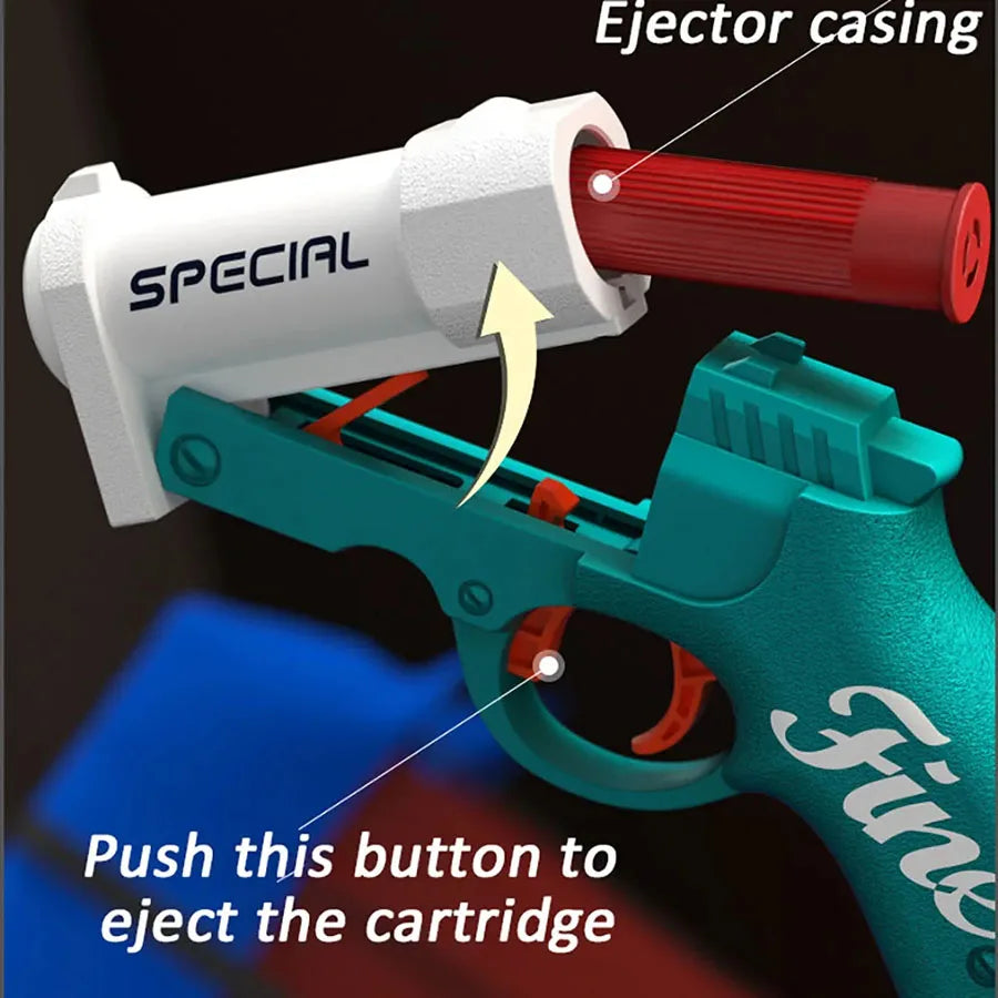 Minisoft Bullet Launcher Airsoft Children's Pistol Toy