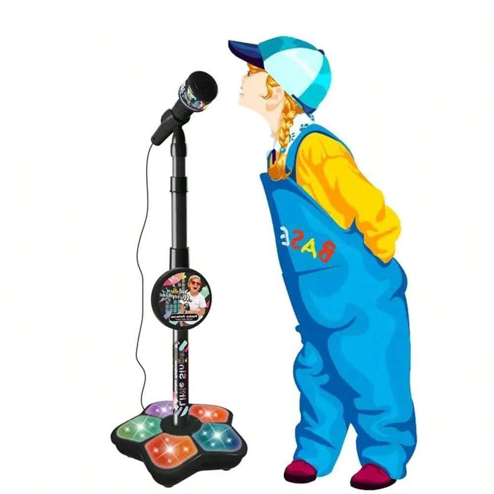 children's microphone stand toy