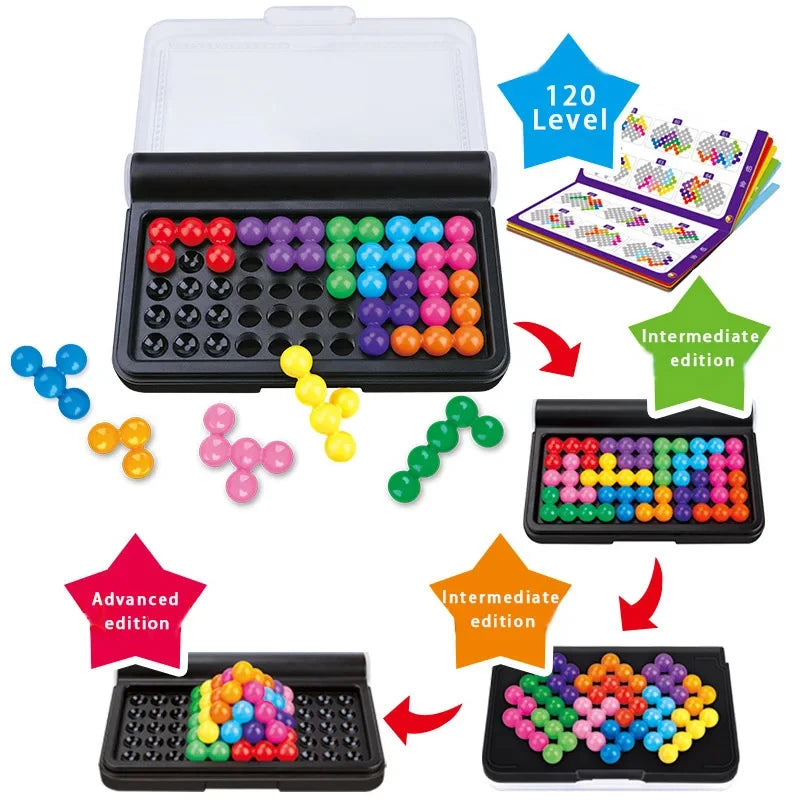 Pyramid 3D Puzzle Board Game Education Toy