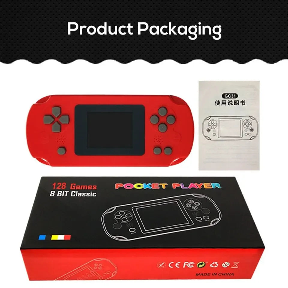 Retro Mini Handheld Game Console – Kids 8Bit Toy