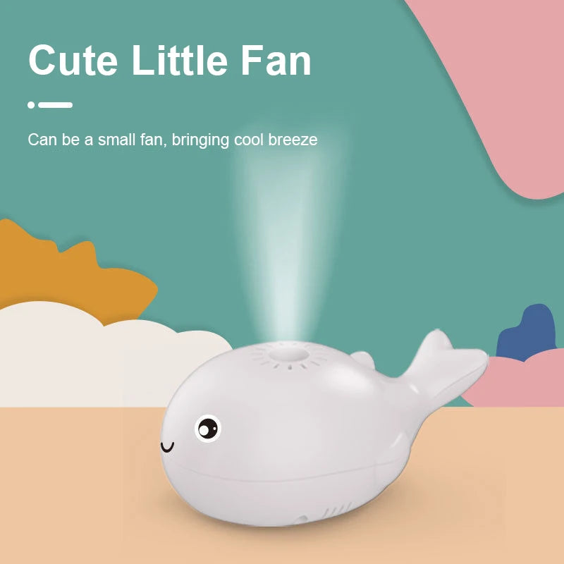 Mini Whale Fan Toy