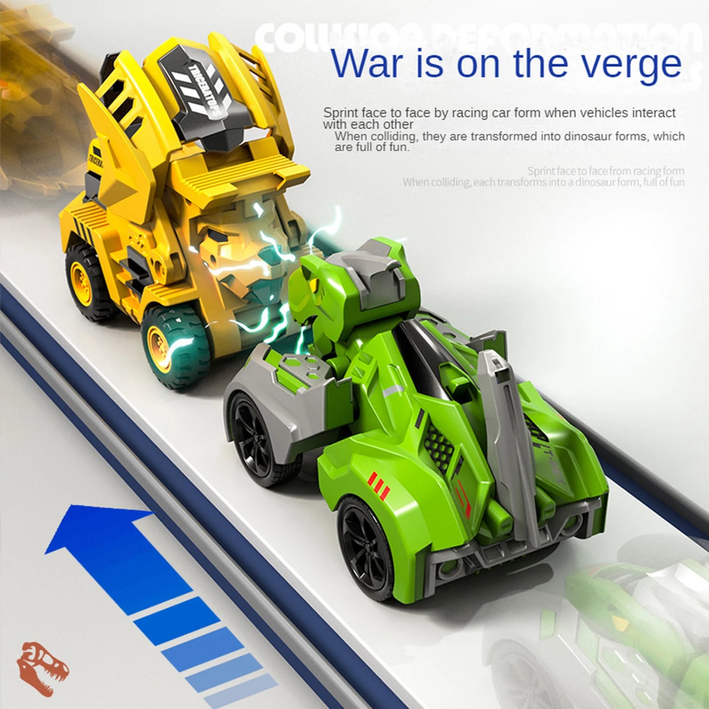 Transformed Dinosaur Car Toy