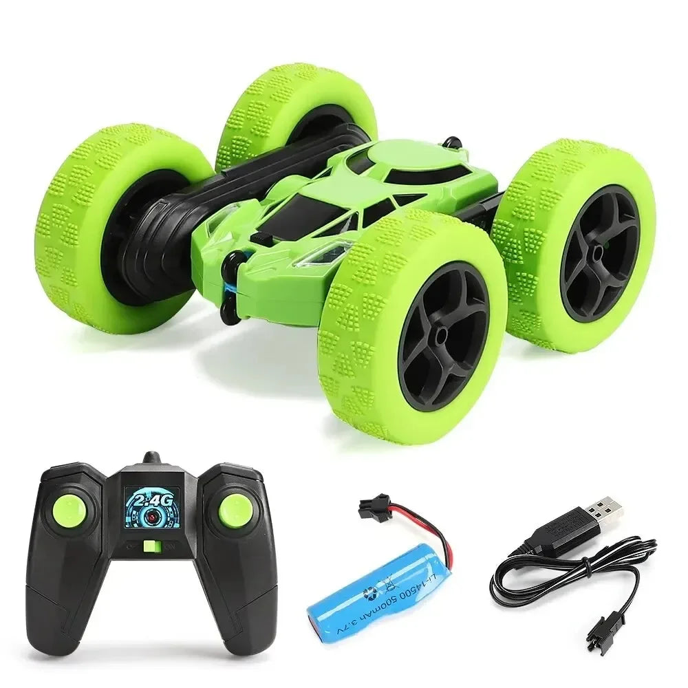 RC Stunt Car – Double-Sided 360° Flip Toy