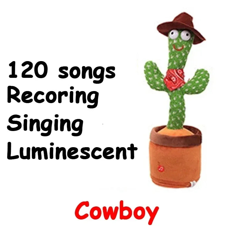 Dancing Talking Cactus Electronic doll toy