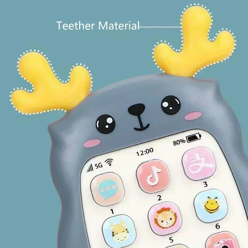 Baby Phone Bilingual Music Toy – Early Learning & Teether