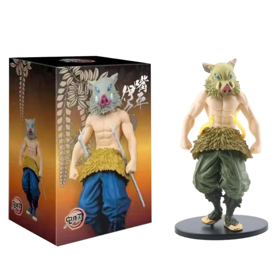 Demon Slayer Action Figure Toy Set - Tanjirou, Zenitsu & Nezuko