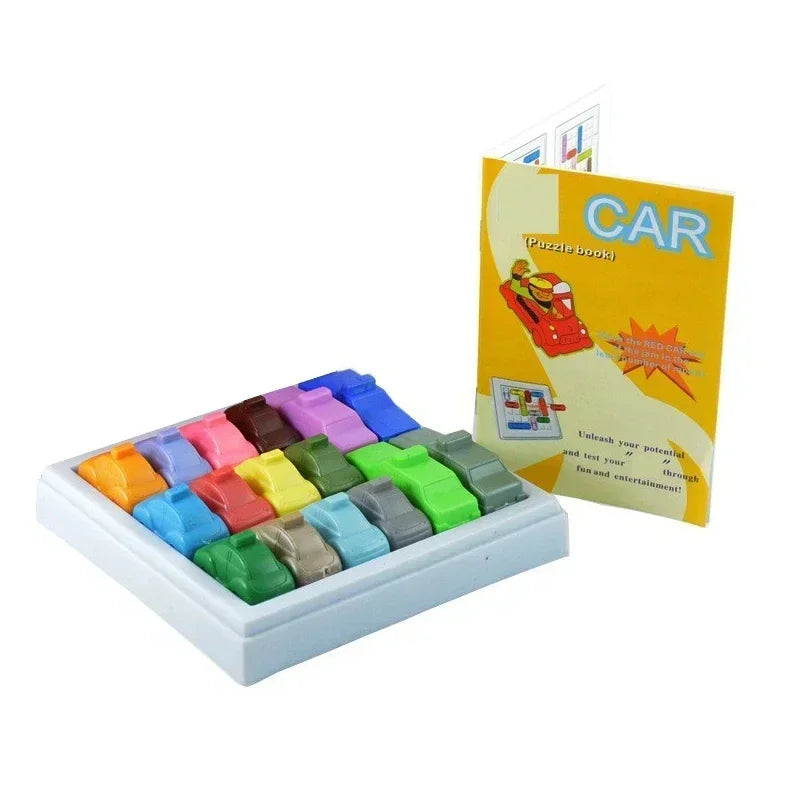 Rush Hour Traffic Puzzle Toy Educational Car Game for Kids 3+