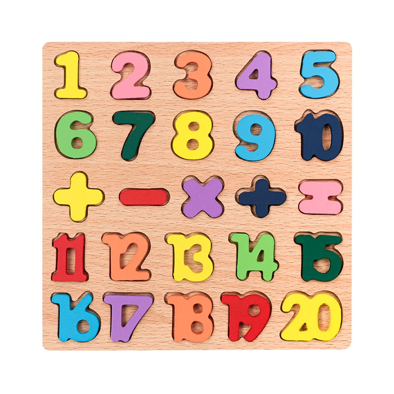Children's Alphabet Numbers Educational Game Toy