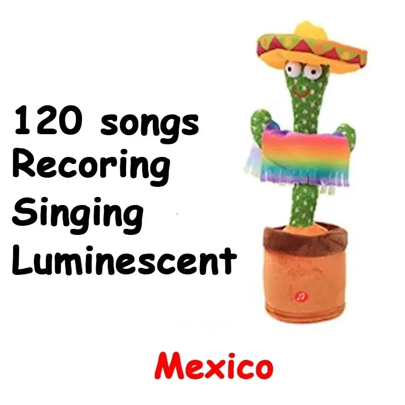 Dancing Talking Cactus Electronic doll toy