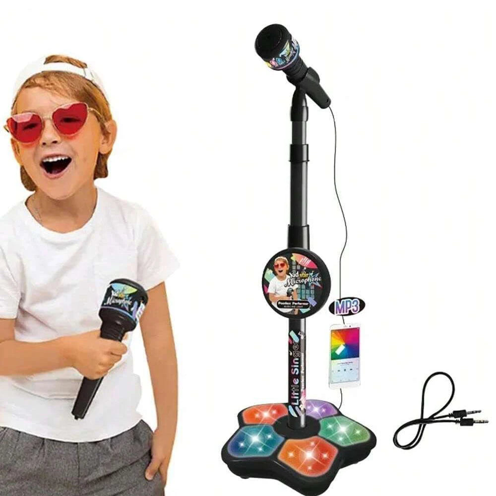 children's microphone stand toy