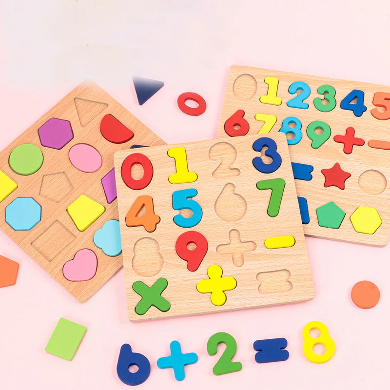 Children's Alphabet Numbers Educational Game Toy