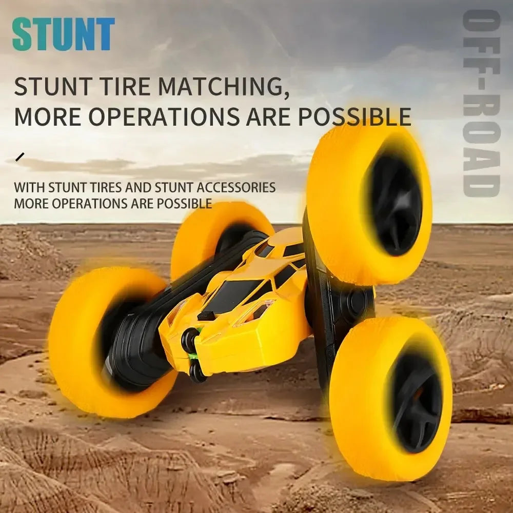 RC Stunt Car – Double-Sided 360° Flip Toy