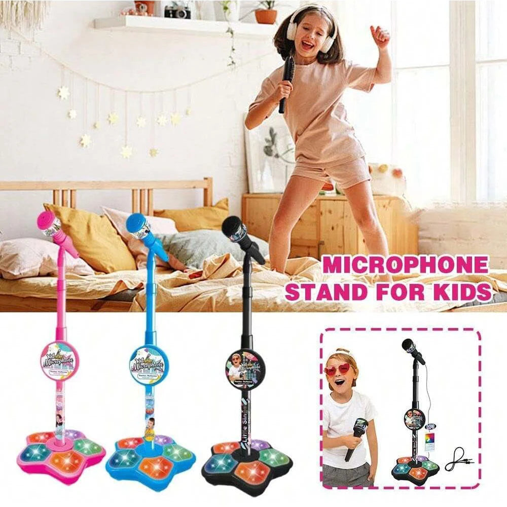 children's microphone stand toy
