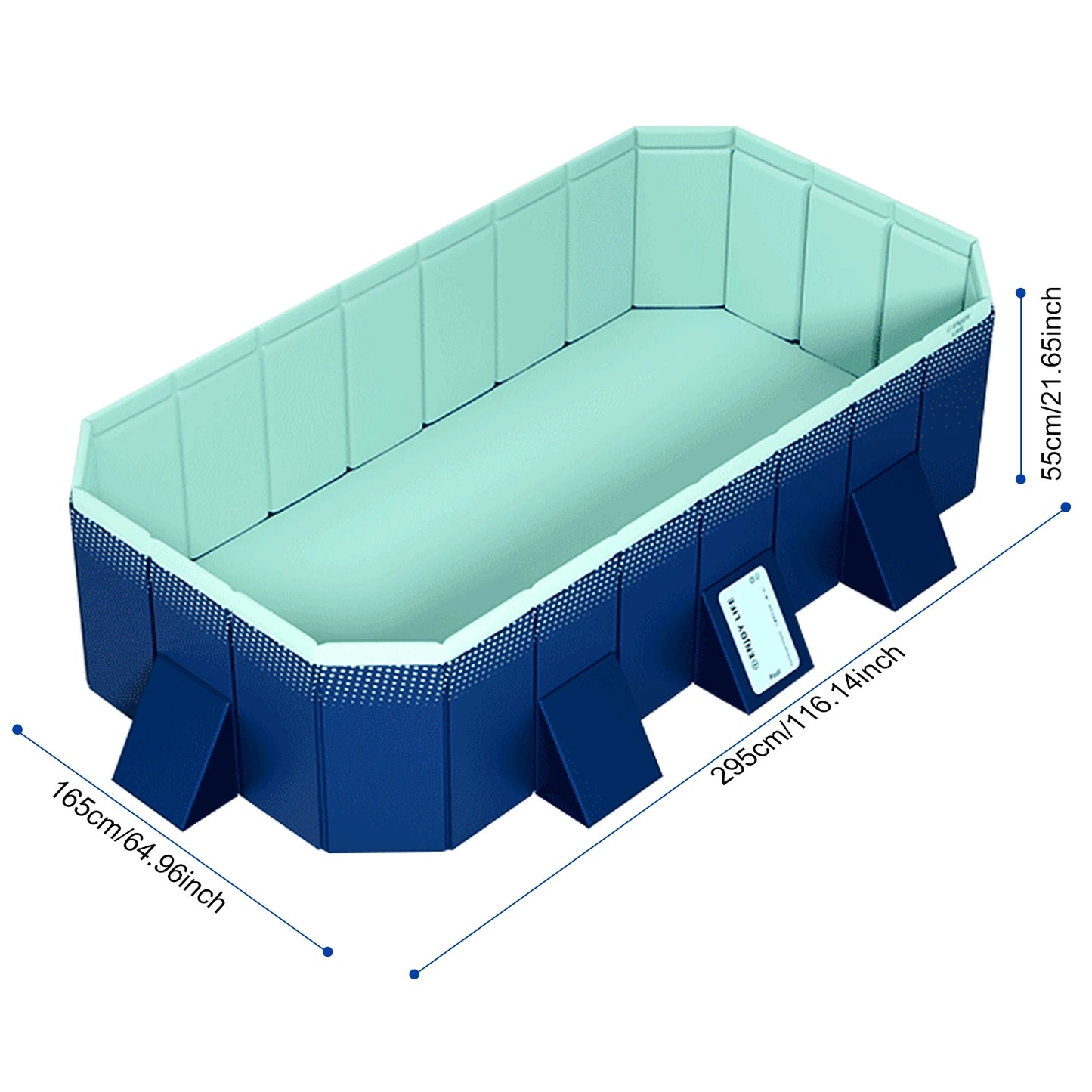 Foldable Kids Pool – PVC Indoor & Outdoor Water Play Toy