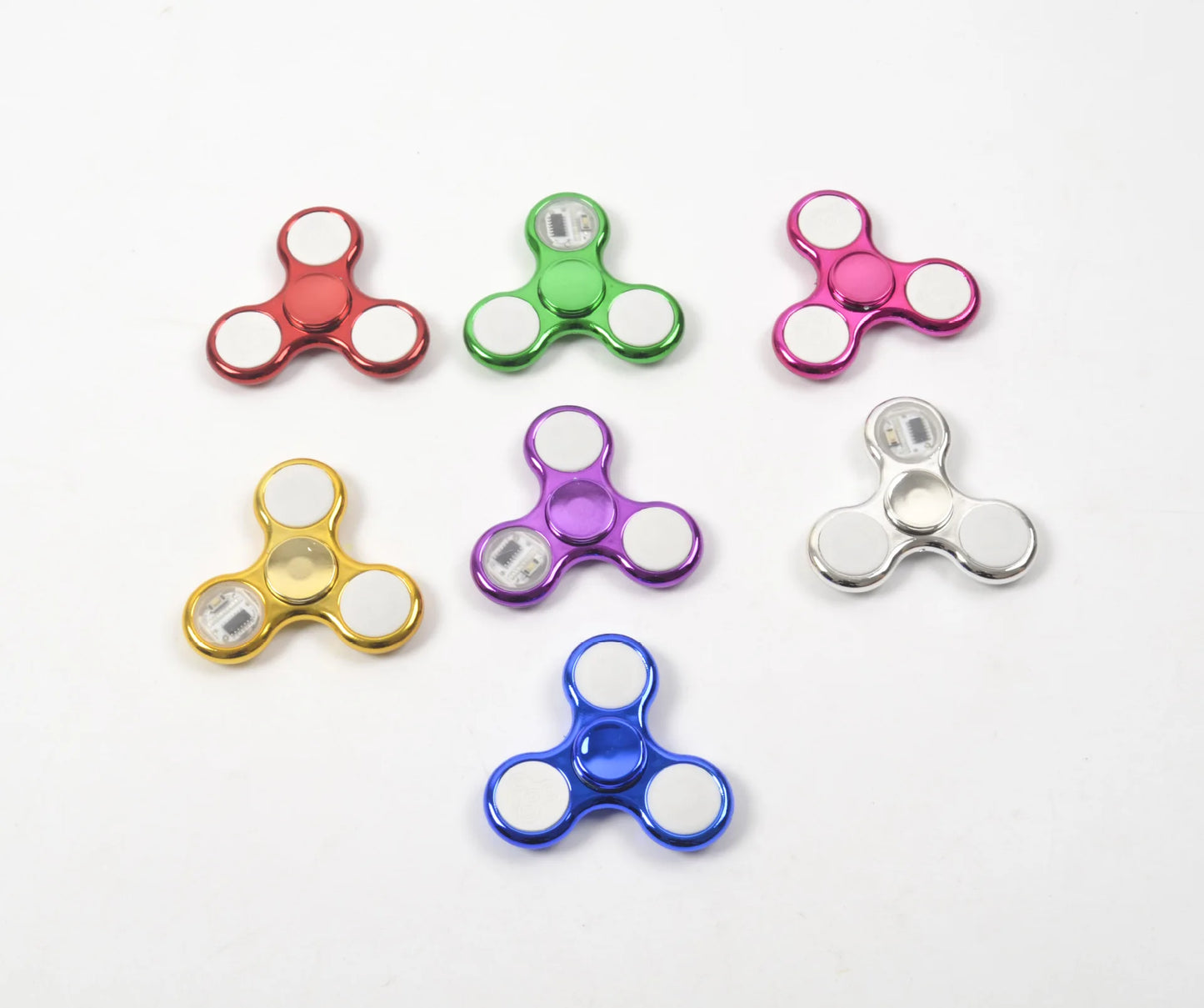 LED Light Fidget Spinner – Glow in the Dark Toy for Kids