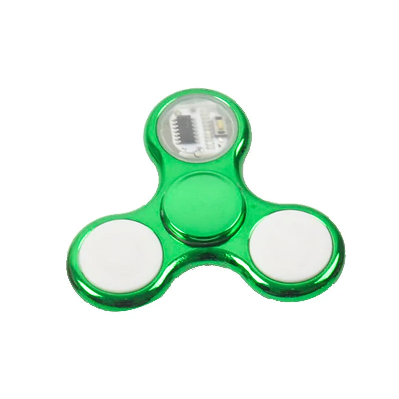 LED Light Fidget Spinner – Glow in the Dark Toy for Kids
