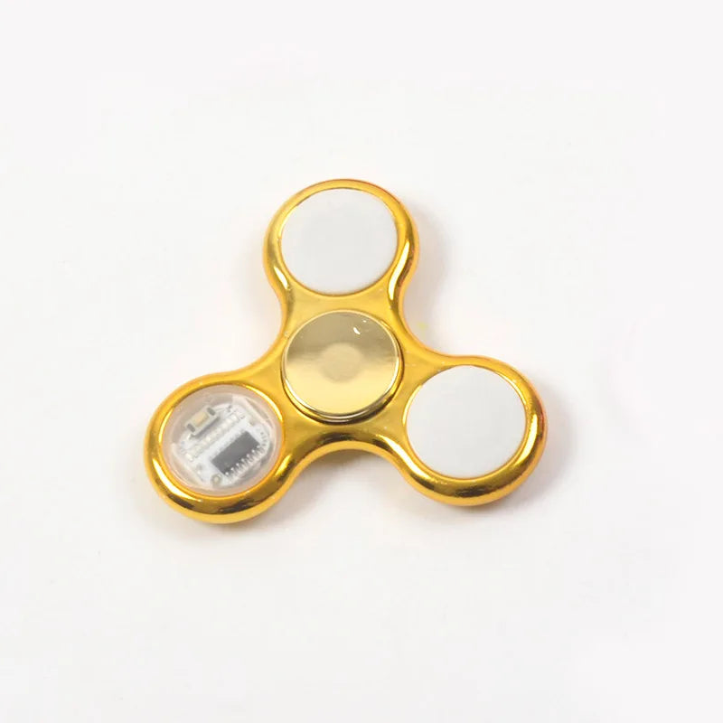 LED Light Fidget Spinner – Glow in the Dark Toy for Kids
