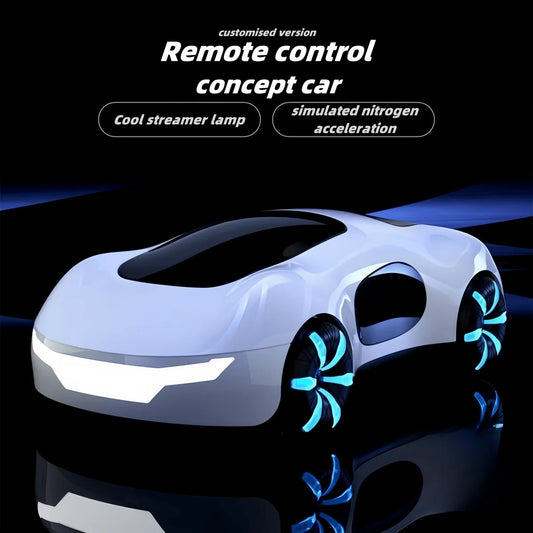 Sci-fi sports car toy with sound and cool lights