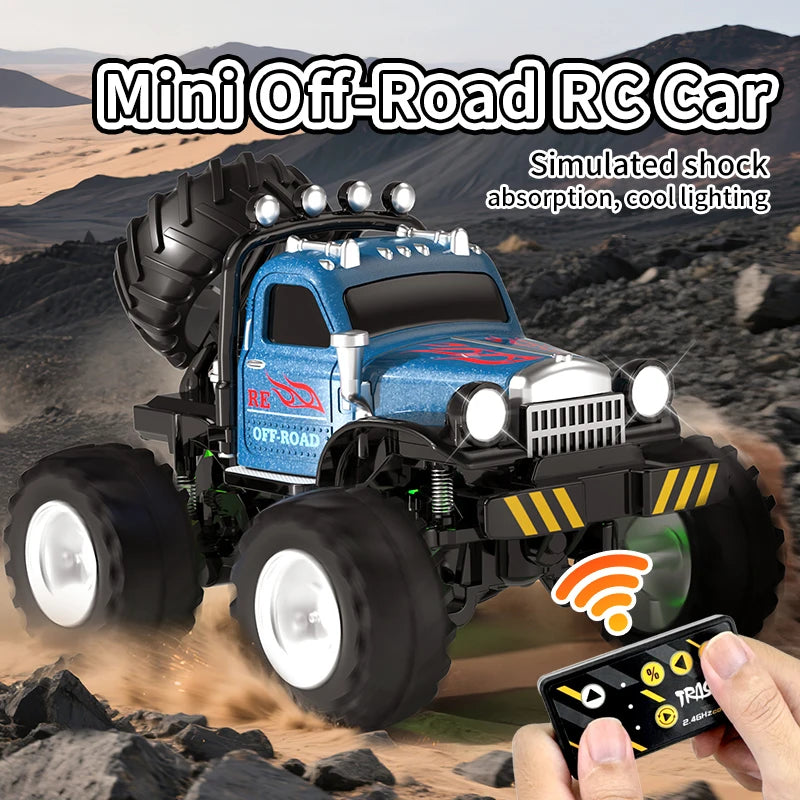RC Mini Alloy Car High-Speed Remote Control Toy
