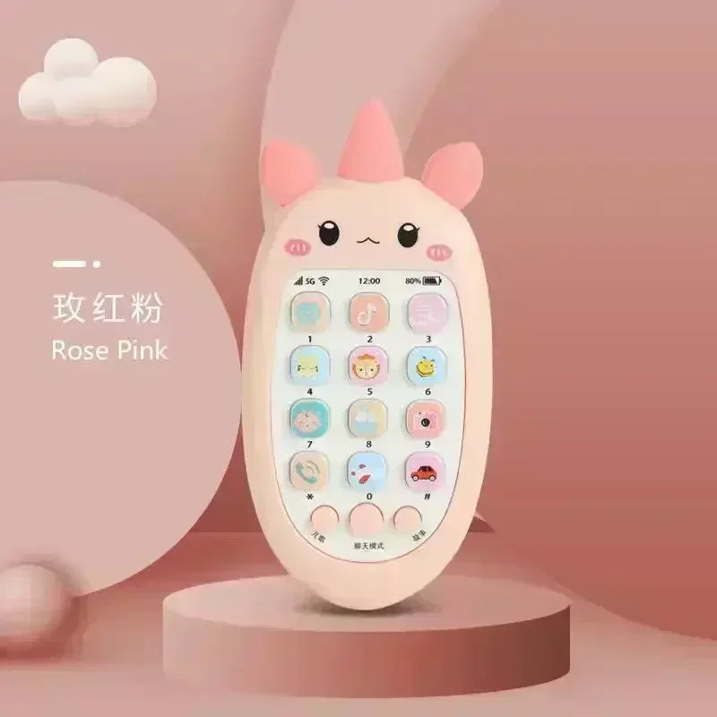 Baby Phone Bilingual Music Toy – Early Learning & Teether