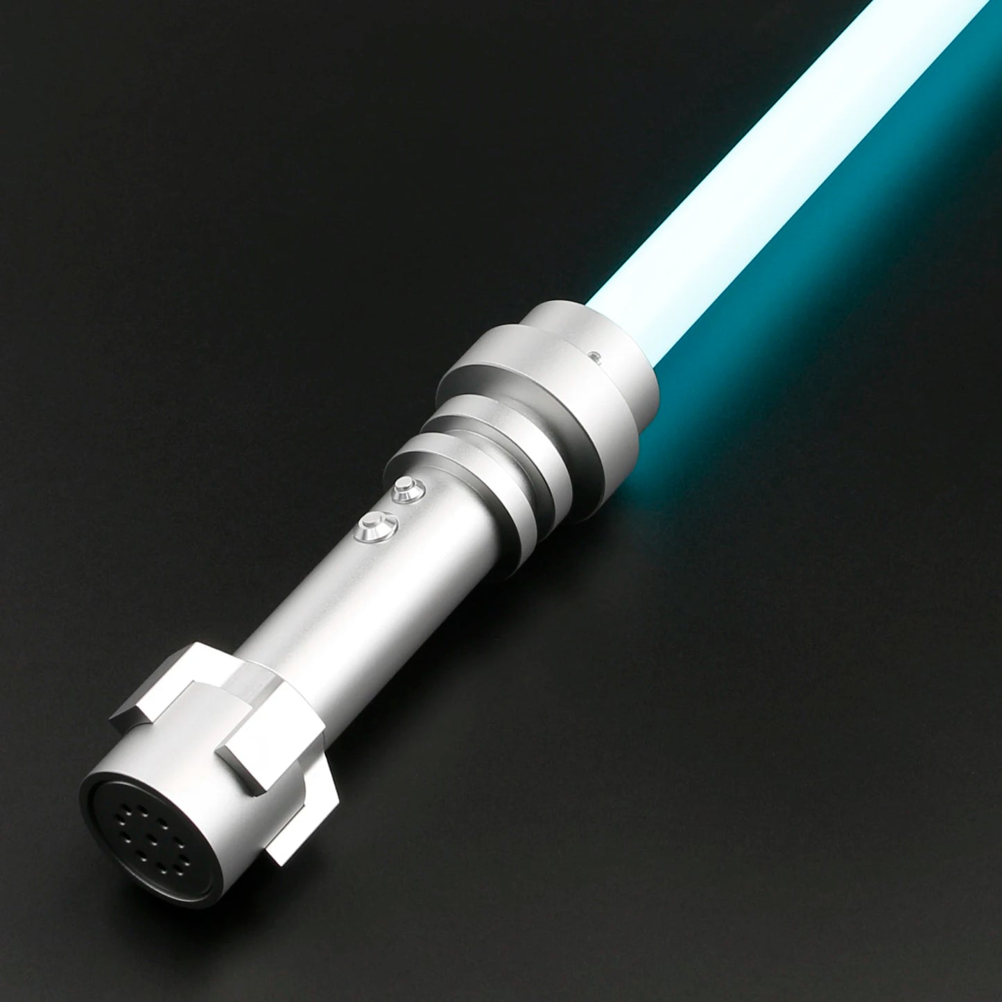 TXQSABER Mini RGB Lightsaber Toy with Metal Hilt