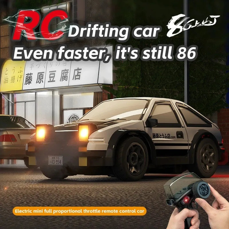 1:64 RC Drift Car – Mini High-Speed Remote Control Toy