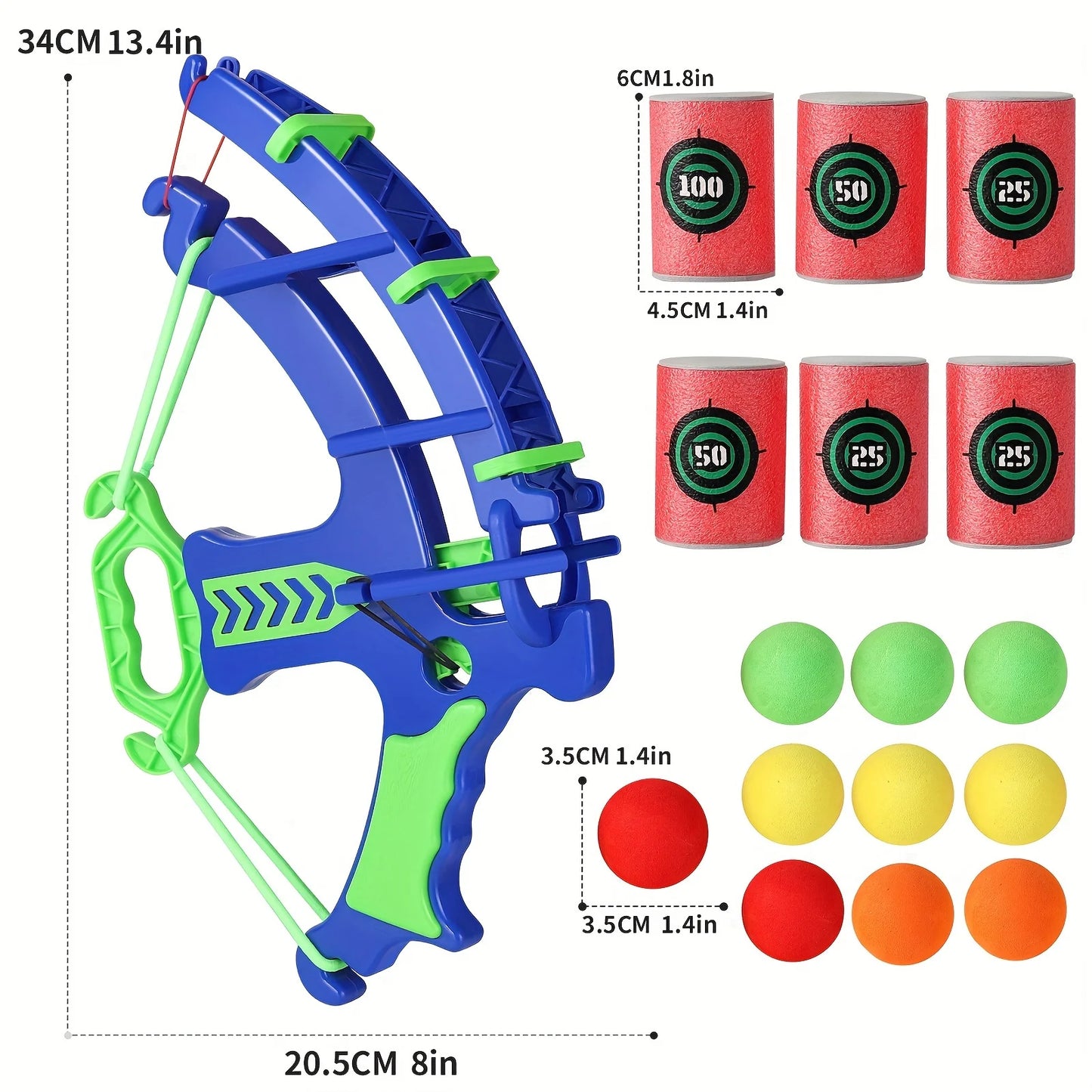 Kids Soft Bullet Target Shooting Toy – Educational Practice Set