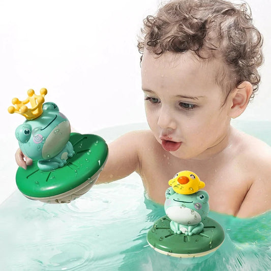 Kids Water Play Toy – Floating Frog Sprayer