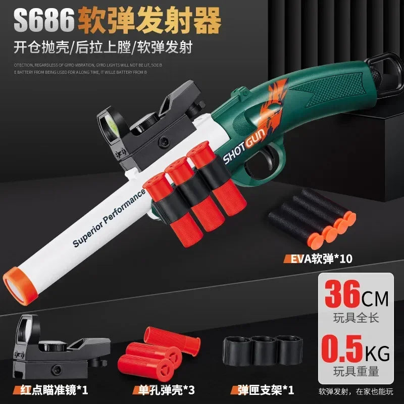 Gun Soft Launcher for Sports CS Game Mini Shooting Toy