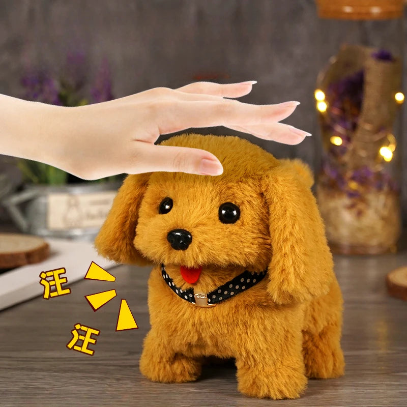 Interactive Electronic Walking Puppy Toy – Plush Dog for Kids