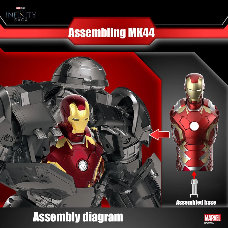 Marvel Hulk Armor Action Figure – 18" LED Toy