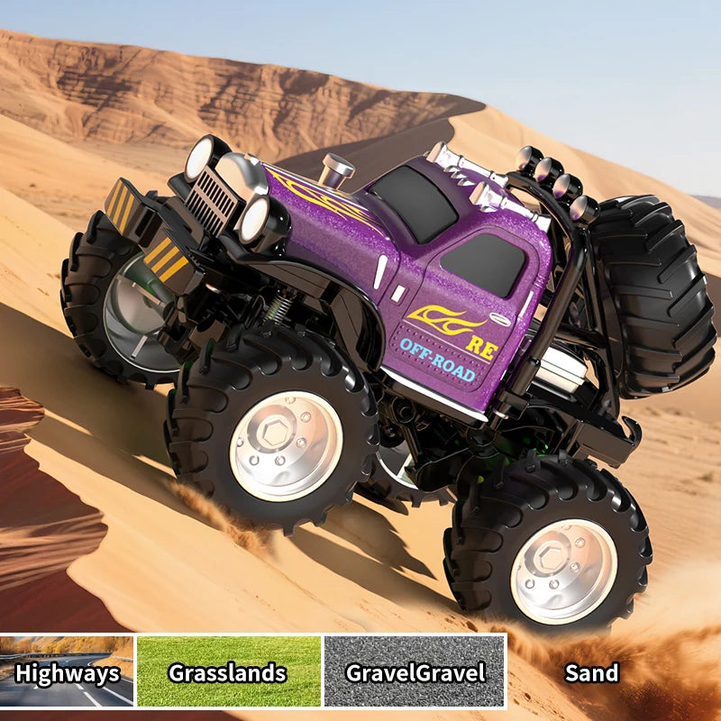 RC Mini Alloy Car High-Speed Remote Control Toy