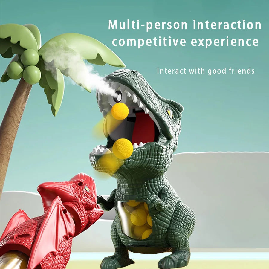 Dinosaur T-Rex Soft Bullet Shooting Toy – Parent-Child Interactive Game