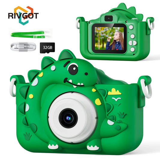 Photo and Video 1080p HD 32G Dinosaur Camera Toy