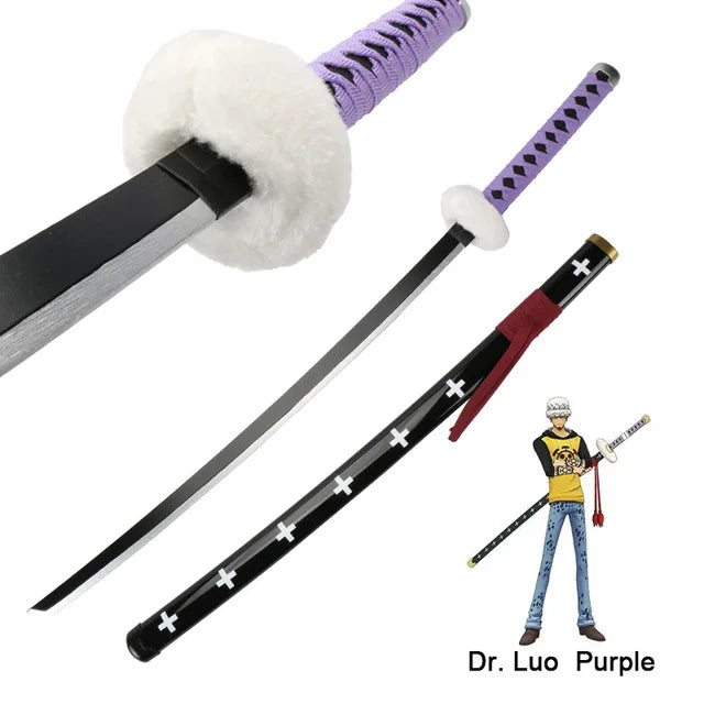 Anime Cosplay Sword Toy – Bamboo Blade Toy with Scabbard