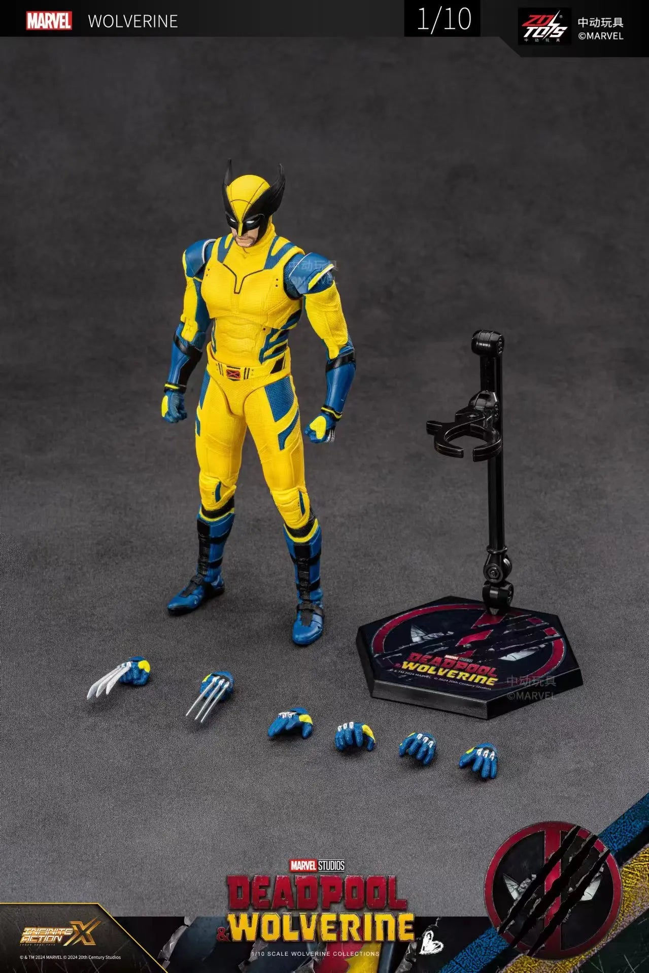 Deadpool & Wolverine Action Figures – ZD Cartoon Toy