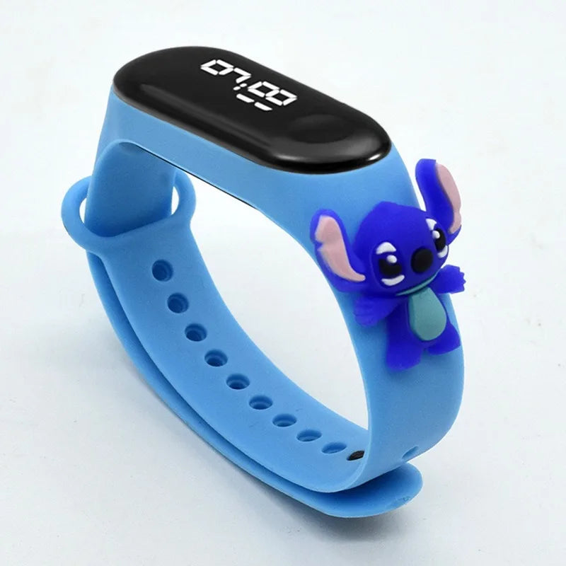 Marvel Cartoon Children's Watch Toy with Display Waterproof
