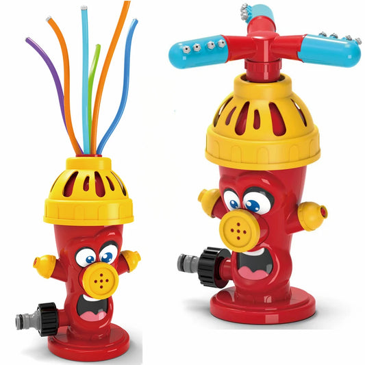 Cartoon Hydrant Sprinkler Water Spray Toy for Kids