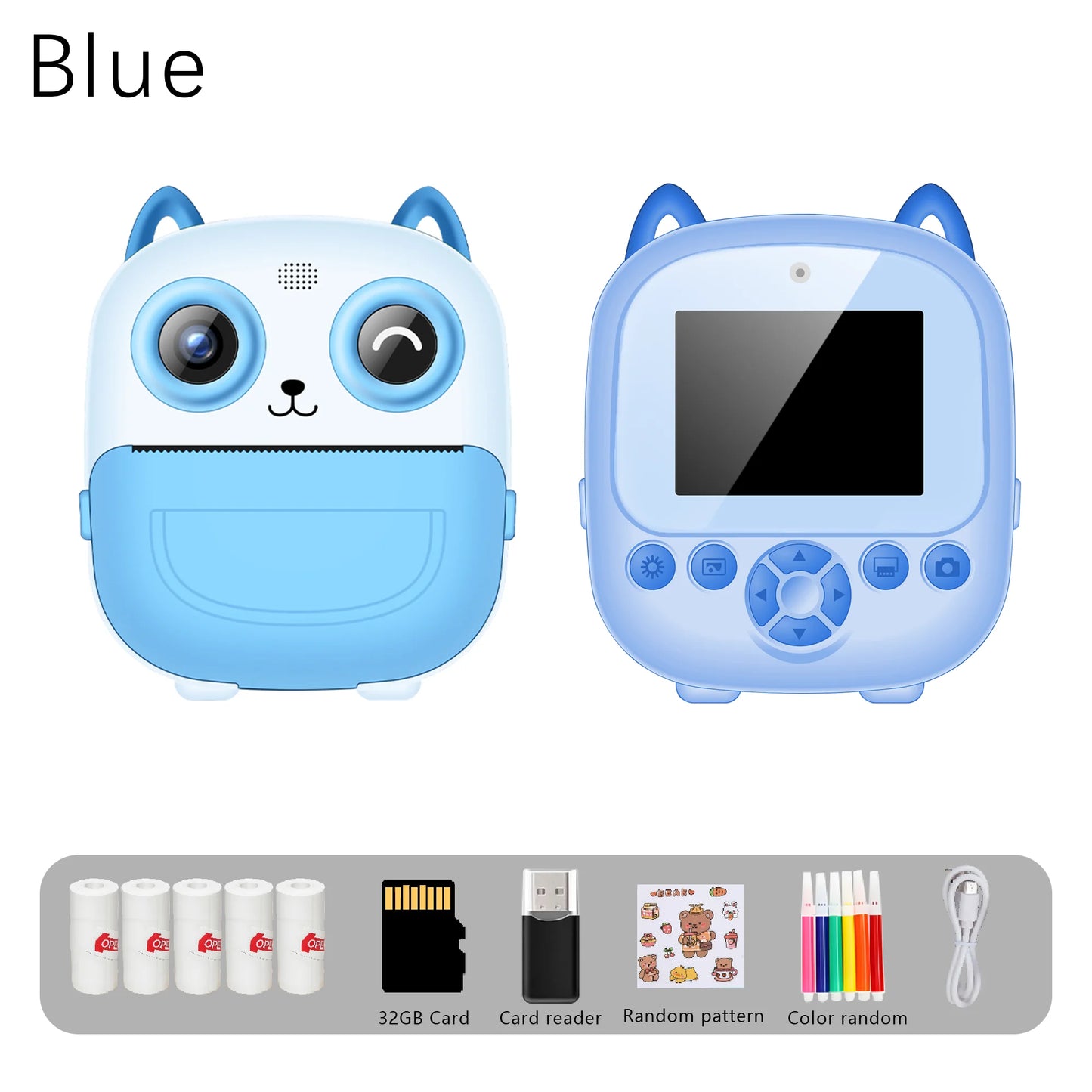 Kids Instant Camera – Photo & Video Print Toy